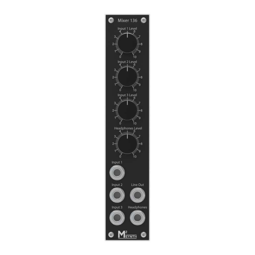 Module 136 - 3-Channel Mixer